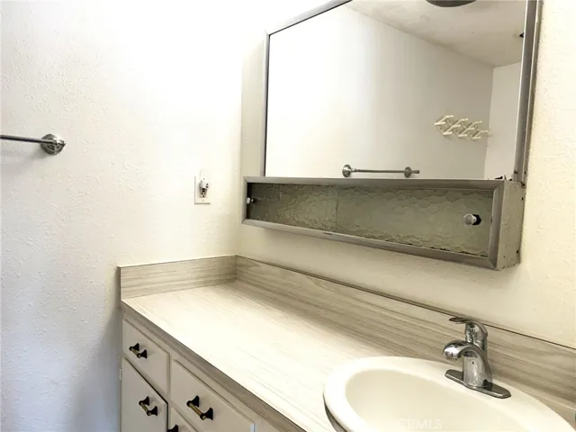 The suite also offers a private bathroom with shower.