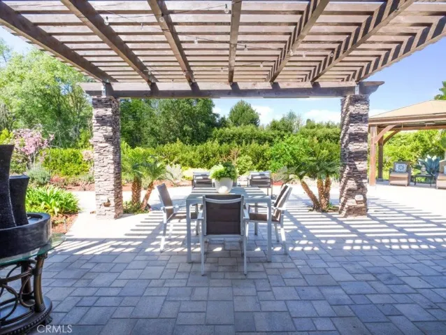Pergola in Backyard