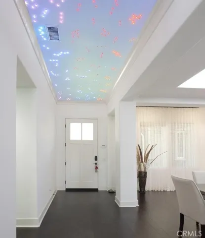 Entry with LED Ceiling Accent Lights