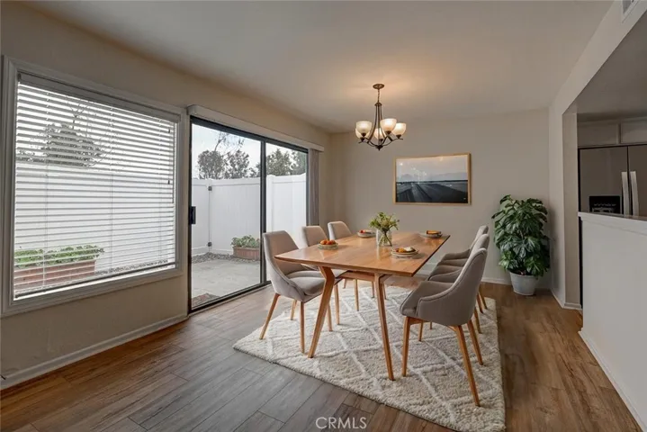 Virtually Staged Dining Room