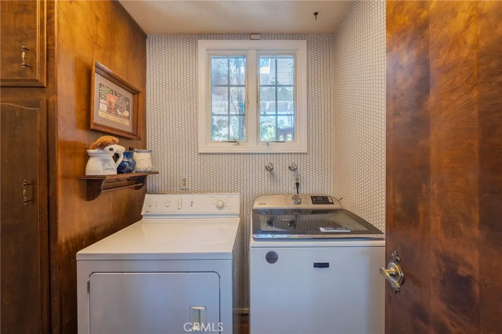 Separate laundry room