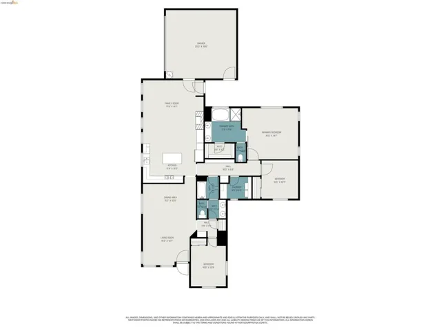 View of floor plan / room layout