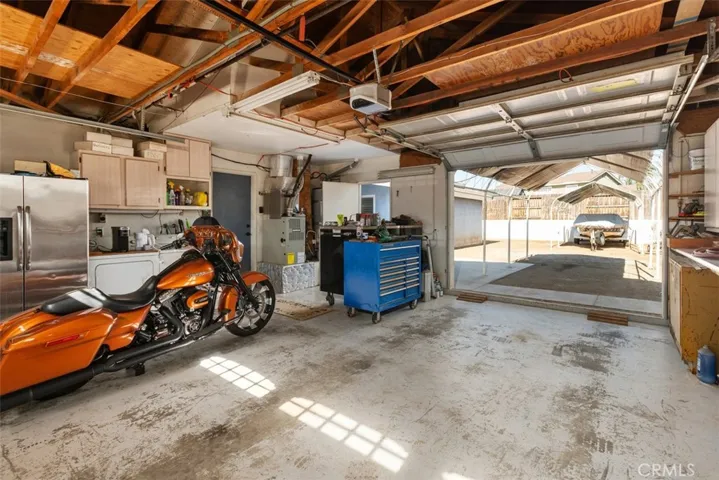 Drive Through Garage to Backyard