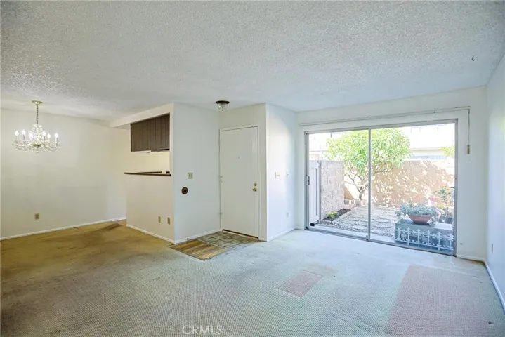living room and dining room