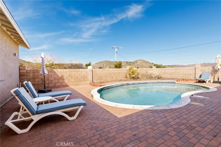 Pool Looking West