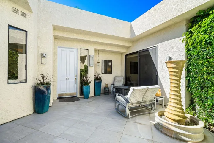 Your private courtyard