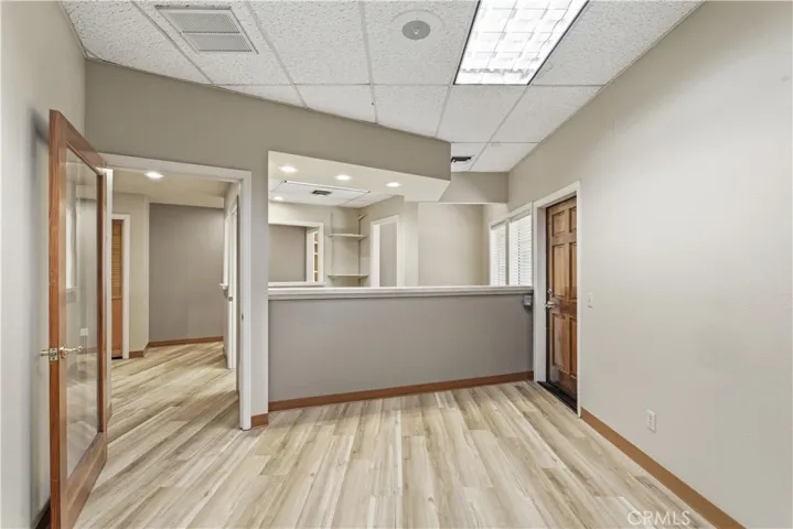 Front entry/waiting area looking towards reception.