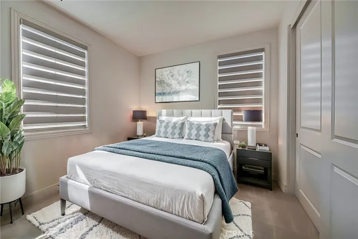 Guest bedroom-virtually staged