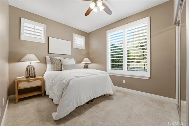 Main floor bedroom for guests or an office