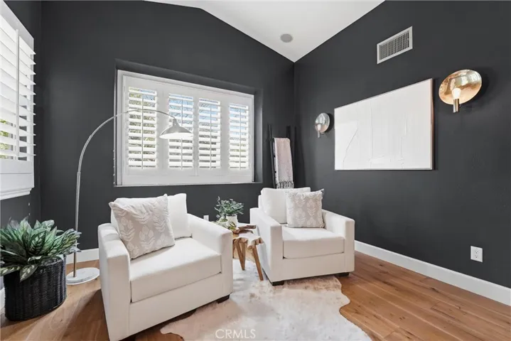 This room was painted white after photo was taken