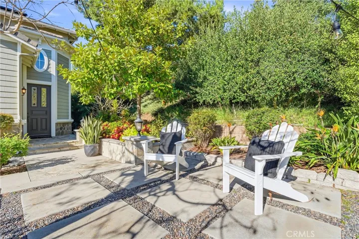 Front yard sitting area
