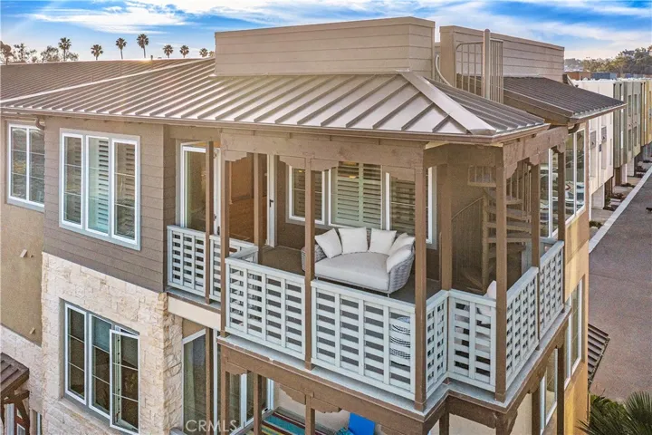 2 of 3 distinct outdoor areas located off living space.