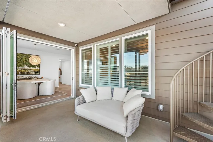 2 of 3 distinct outdoor areas located off living space.