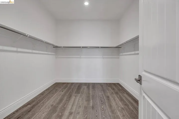 HUGE primary suite closet