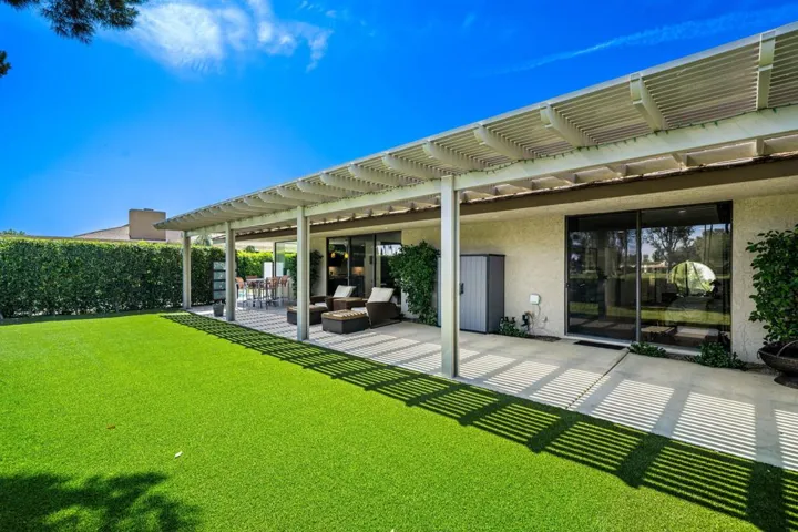 Back View of Home