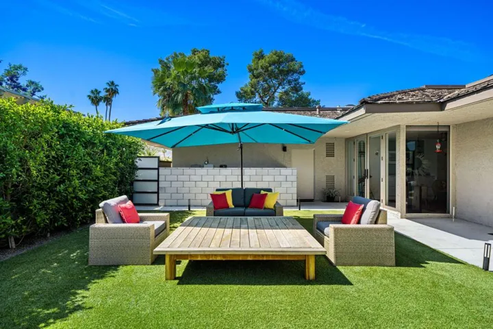 Reverse View of Patio