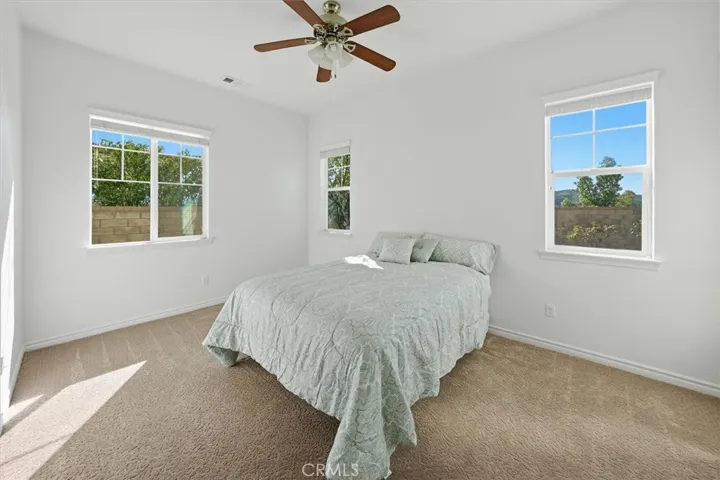 Downstairs bedroom with ensuite bathroom