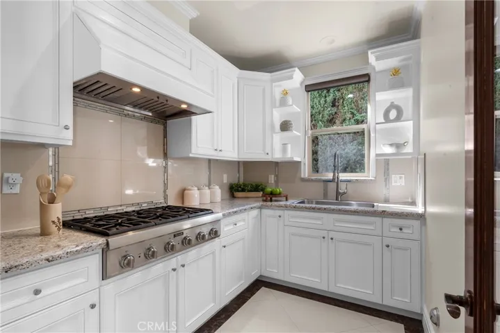 chef's kitchen - a second kitchen behind the main kitchen
