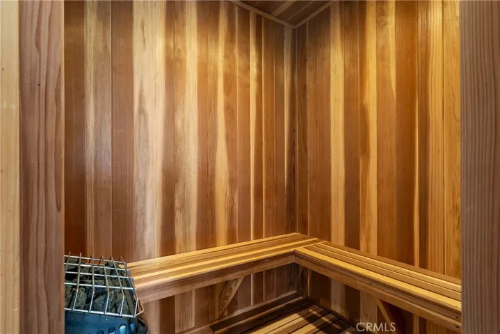 sauna in master bathroom