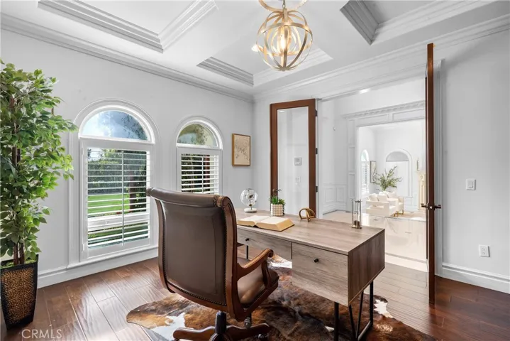 executive office/library