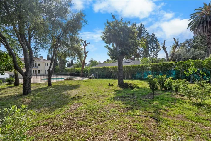 massive back yard