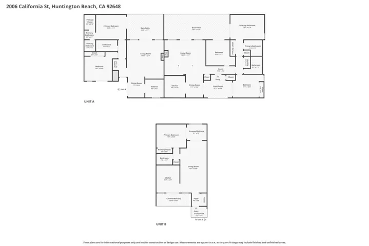 UNIT B- 2 Bedrooms 2 baths laundry and attached 2 car garage.