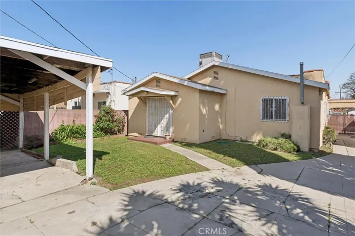 Backyard Back of House view