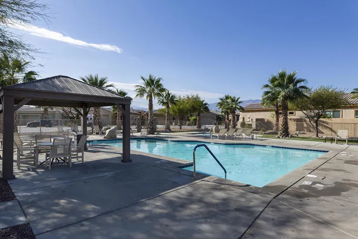 Pool across the street