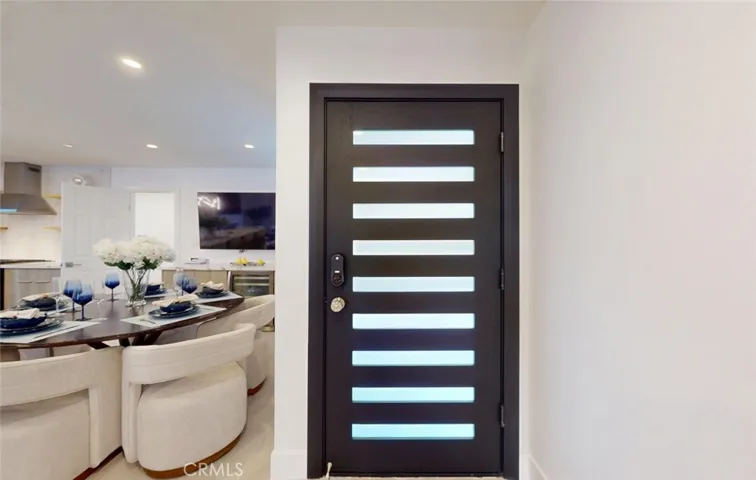 Modern Entry Door with Sleek Contemporary Design
