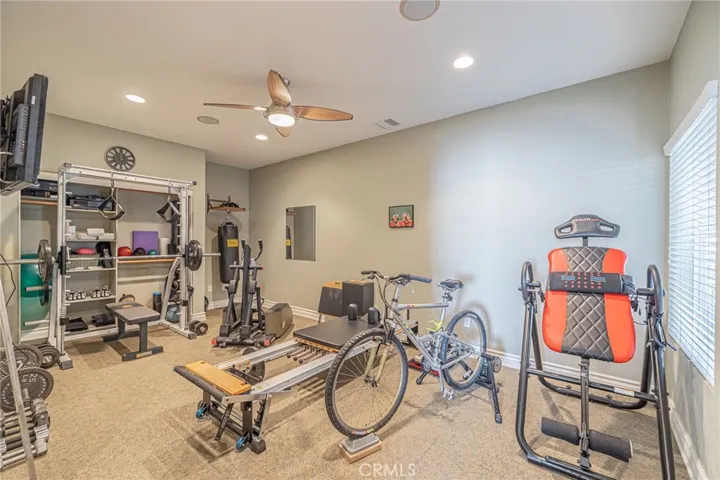 Oversized Bedroom #4 - excellent for a home gym or theatre room