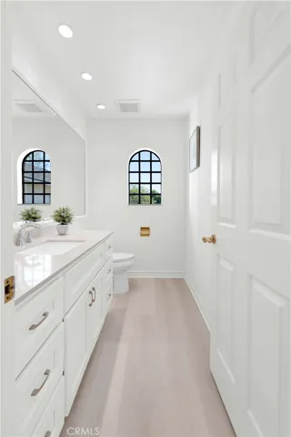 Half Bathroom w/ New Vanity