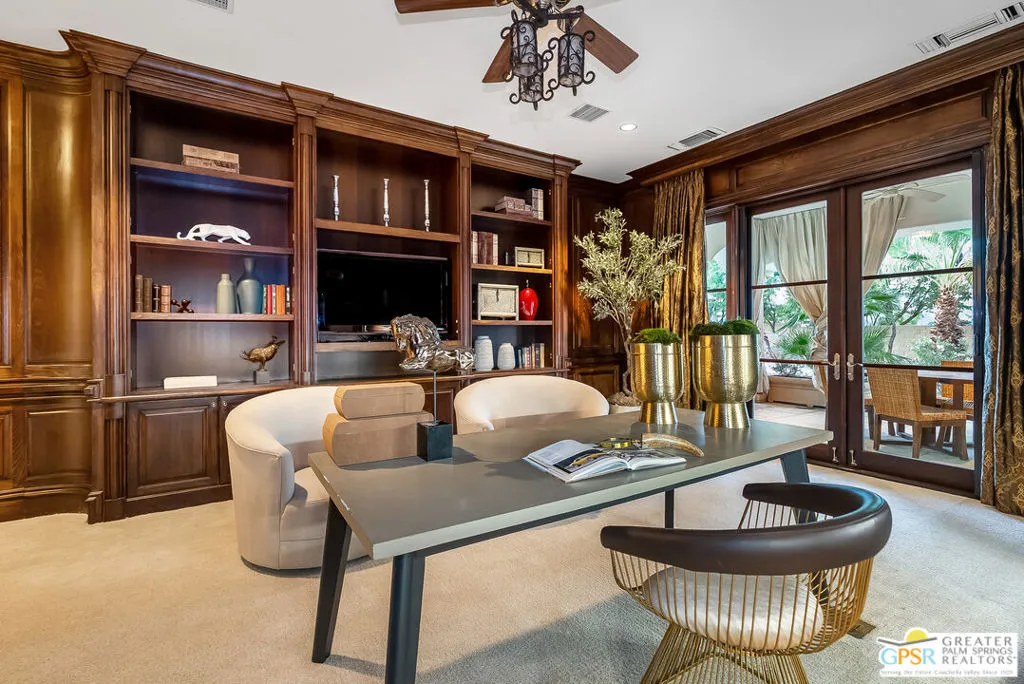 Office with ample storage