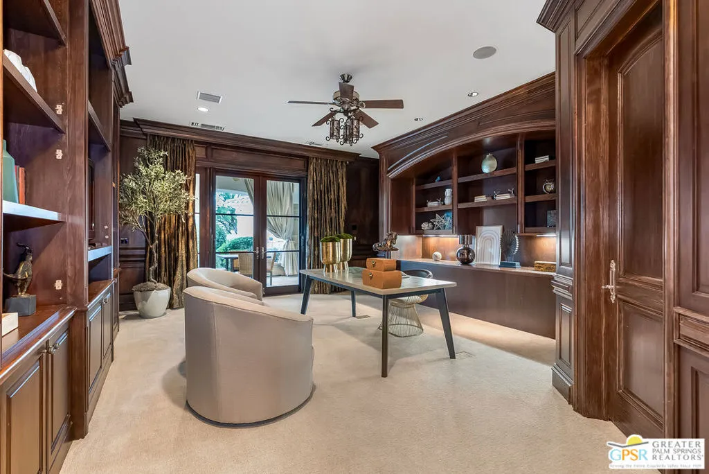 Office with Bookcases