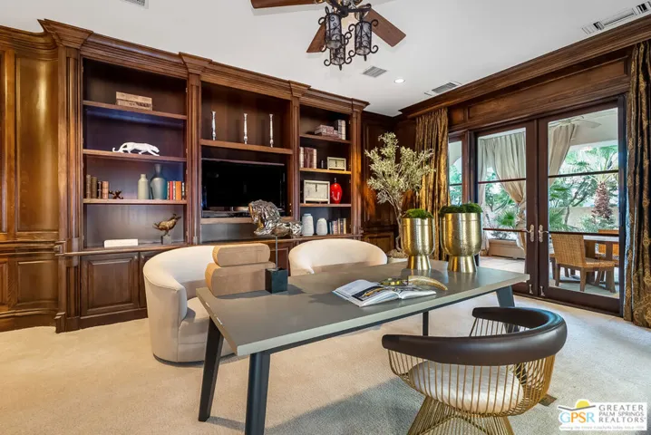 Office with ample storage