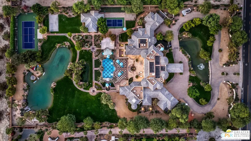 Aerial View of Estate