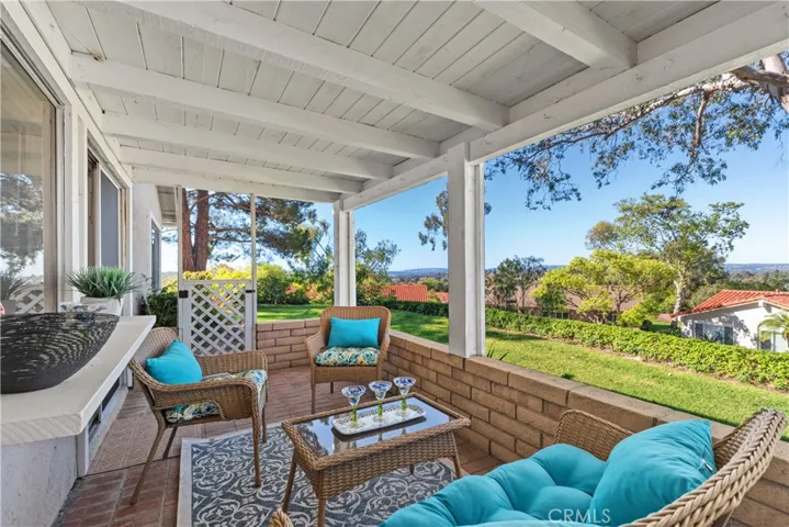 Taking in the views while you entertain