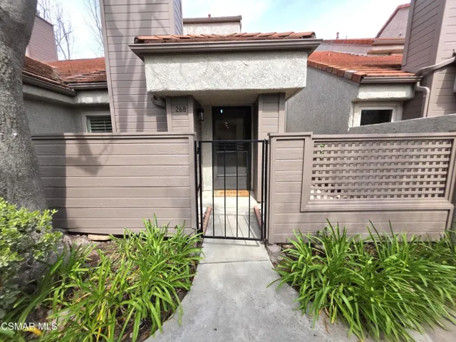 Gated courtyard