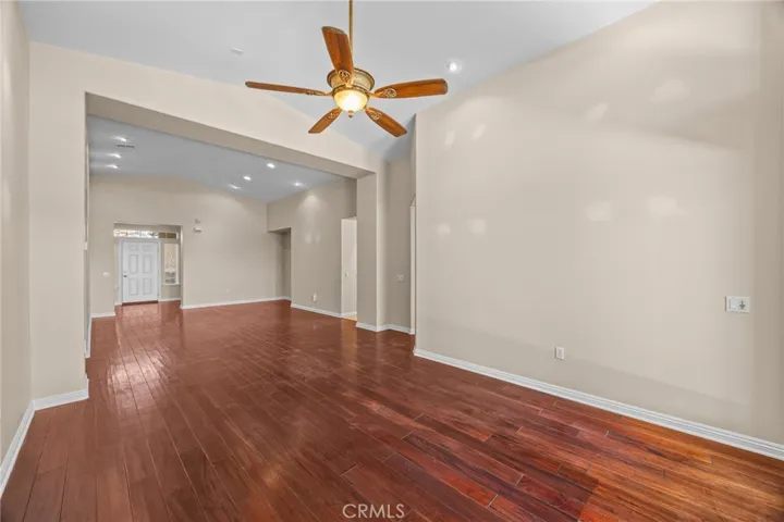Living room looking toward front door