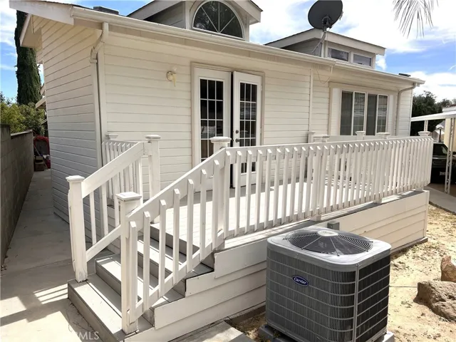 Deck and AC view