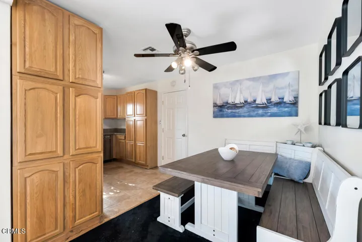 Spacious eat-in kitchen