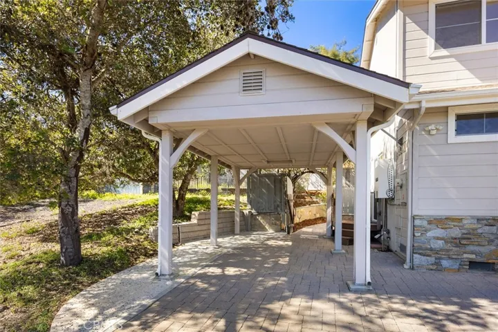 Carport w/ storage