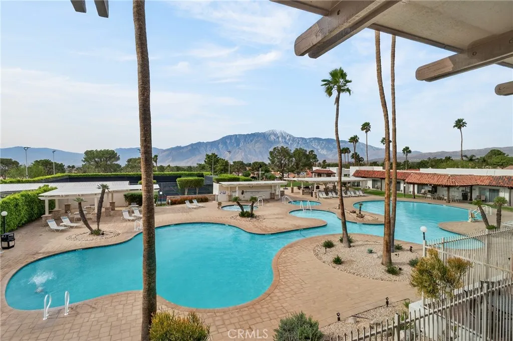 Pool View From Bar