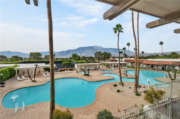 Pool View From Bar