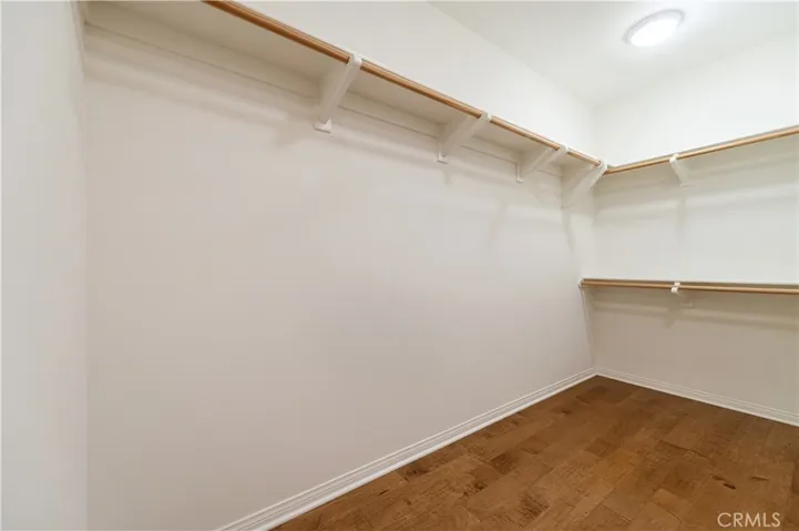 Spacious Master closet