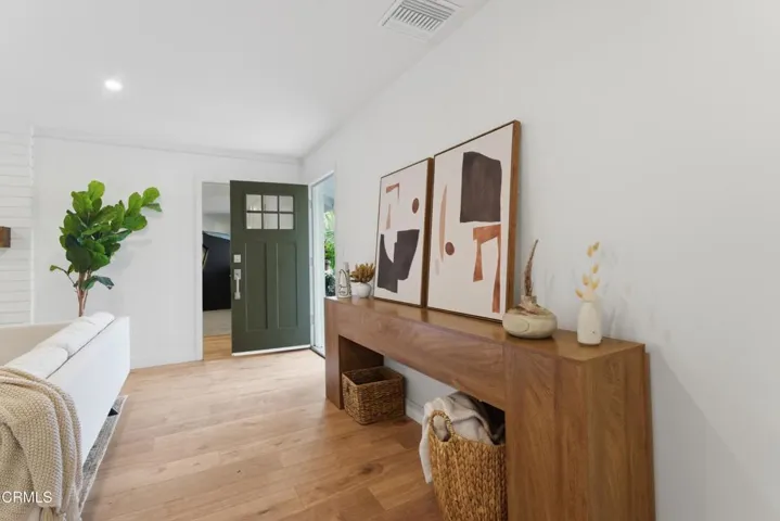 Entrance of home view