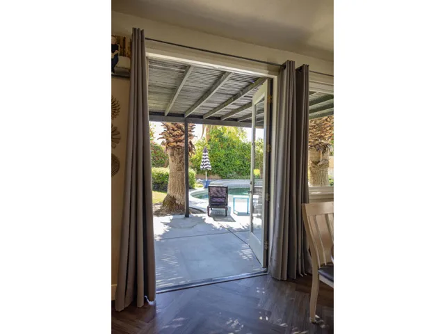 Double Doors to Backyard 2