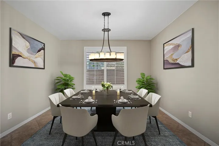 Formal Dining Room 
virtually staged