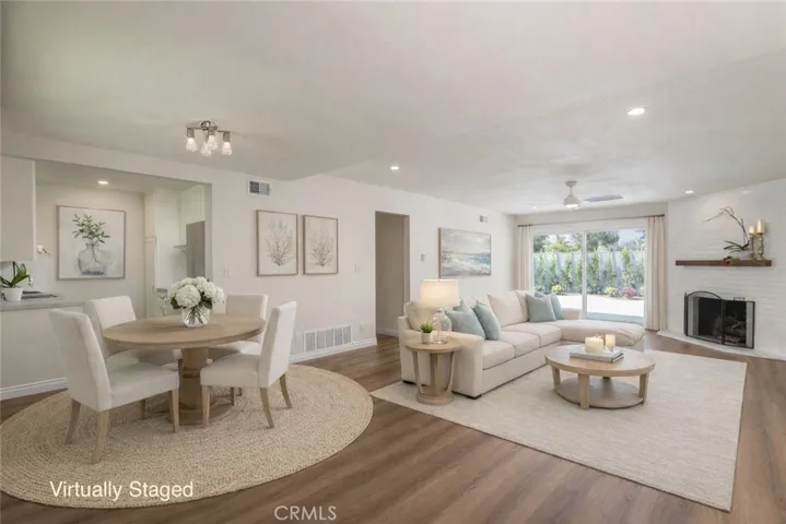 Living/Dining - Virtually Staged