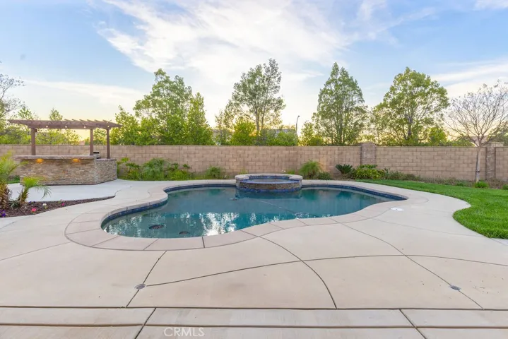 Concrete around Pool