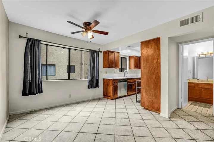attached dining area